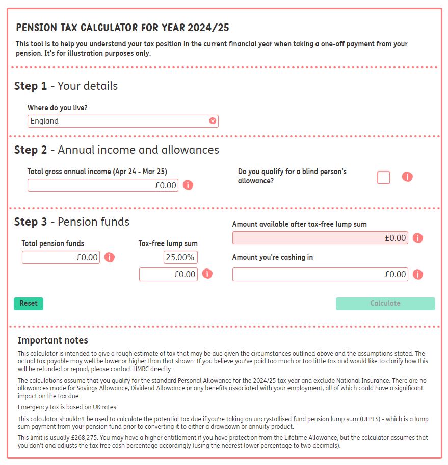 Image of calculator